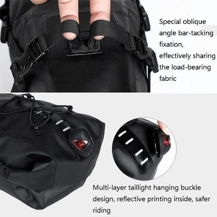 Rhinowalk RK19511 Full Waterproof Bicycle Saddle Tail Bag Big Capacity Road Bike Bag - DealBuddy