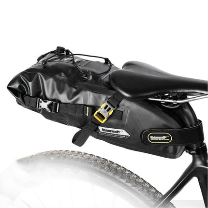 Rhinowalk RK19511 Full Waterproof Bicycle Saddle Tail Bag Big Capacity Road Bike Bag - DealBuddy