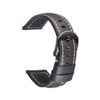 22mm (Black And Black Buckle)