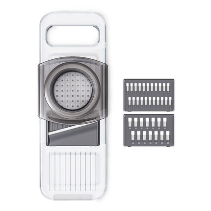 Multi-Function Slicker Kitchen Gadget Potato Slice Grater, Three Knives Gray, Six Knives Gray - DealBuddy