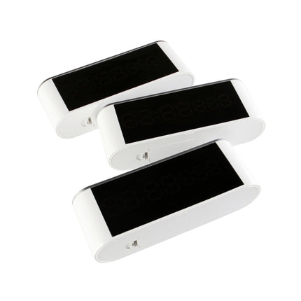 Home LED Mirror Multifunction Electronic Clock Mirror Clock Household Thermometer