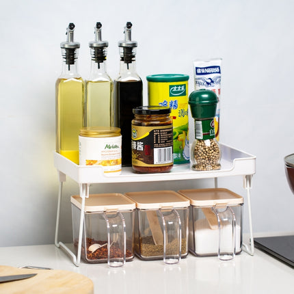 Kitchen Desktop Wardrobe Foldable Cabinet Storage Rack