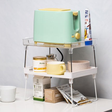Kitchen Desktop Wardrobe Foldable Cabinet Storage Rack