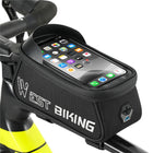 WEST BIKING West 6.9 Inches Rider Bike Reflective Mobile Phone Touch Screen Front Bag Mountain Bike Front Beam Upper Tube Bag - DealBuddy