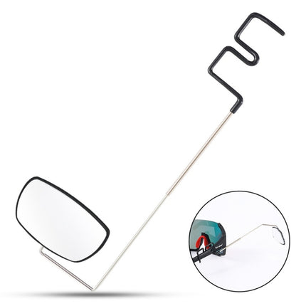 WEST BIKING Bicycle Riding Glasses Mini Rearview Mirror Multi-Angle Adjustable Flat Mirror - DealBuddy