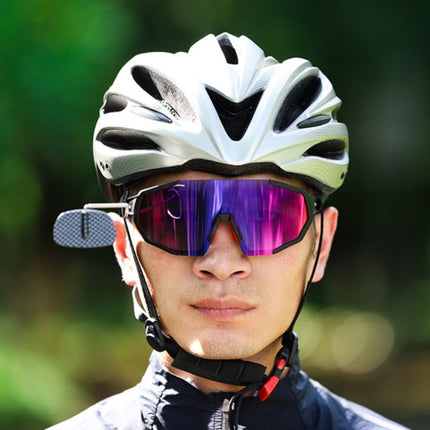 WEST BIKING Bicycle Riding Glasses Mini Rearview Mirror Multi-Angle Adjustable Flat Mirror - DealBuddy