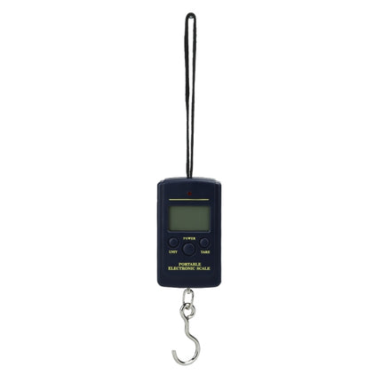 10g Mini Digital Fishing Scale Travel Weighting Steelyard Hanging Electronic Hook Scale Kitchen Weight Tool, Capacity:40kg