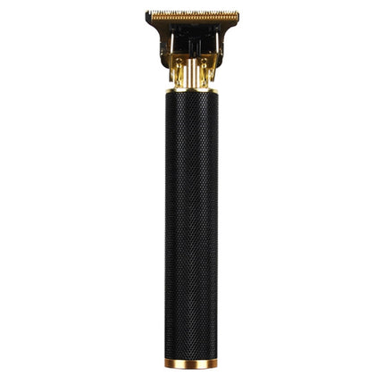Hollow T-Shaped Steel Head Hair Trimmer USB Charging Carving Electric Hair Clipper, Steel Head (Gradient), Steel Head (Black), Steel Head (Gold), Steel Head (Silver)