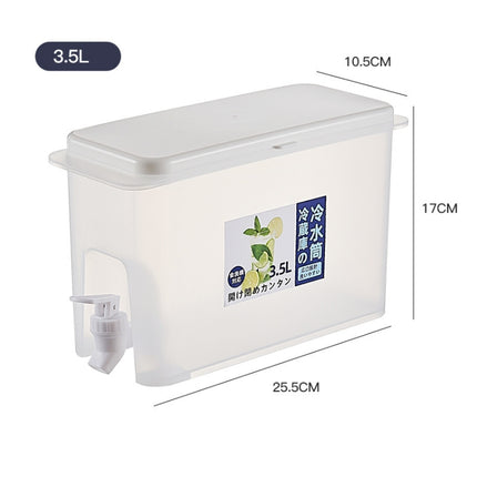 Household Cold Water Bottle With Faucet Refrigerator Fruit Teapot Summer Water Bucket