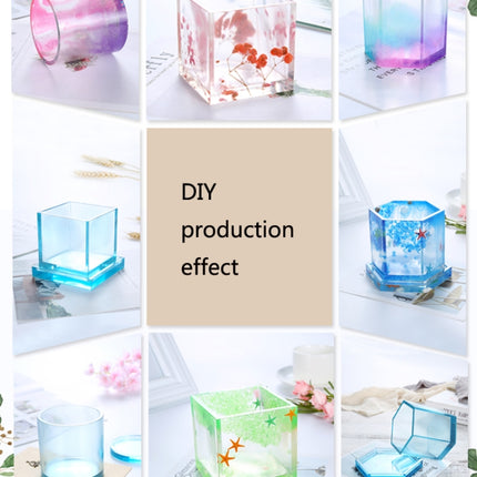 BM-02 Flower Pot Cup Pen Holder Silicone Mold