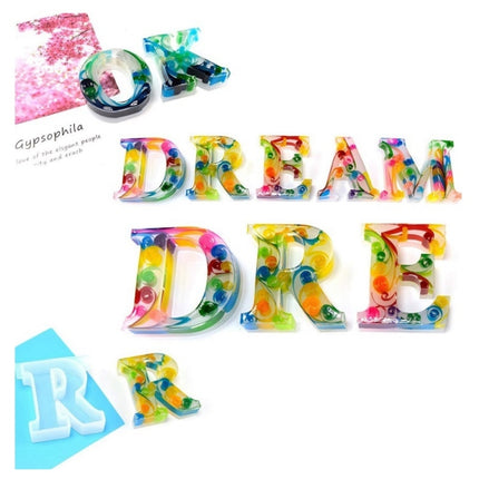 111PCS/Set DIY Mirror Silicone Pendant Mold, Crystal Epoxy Key Pendant Set