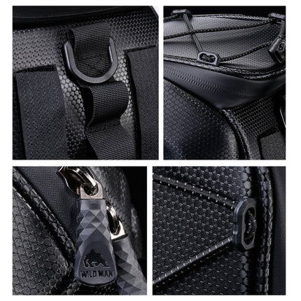 WILD MAN GD5 4L Bicycle EVA Hard Shell Rack Tail Bag Outdoor Cycling Equipment - DealBuddy