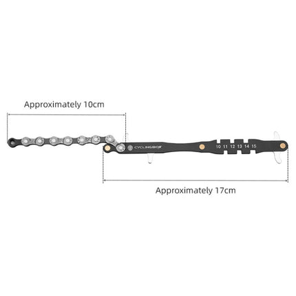 CYCLINGBOX BG-201401 Bicycle Repair Flywheel Disassembly Wrench Mountain Bike Portable Fast Repair Wrench