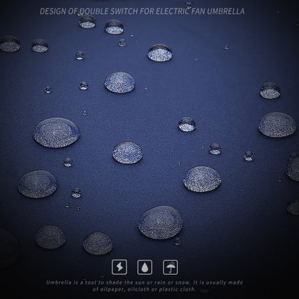 PGM YS005 Golf Umbrella Self-Contained Electric Fan Sunscreen Umbrella