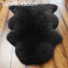 Pure Real Wool Sofa Cushion Fur Full Whole Sheepskin Carpet Window Decoration Mat, 60x90cm, 65x100cm, 65x110cm, 80x120cm - DealBuddy