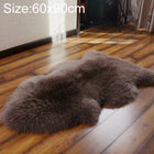 Pure Real Wool Sofa Cushion Fur Full Whole Sheepskin Carpet Window Decoration Mat, 60x90cm, 65x100cm, 65x110cm, 80x120cm - DealBuddy