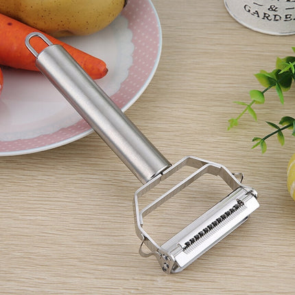 Multifunction Stainless Steel Vegetable Peeler Double Planing Grater - DealBuddy