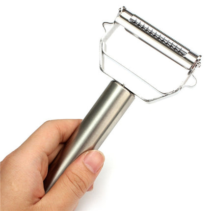 Multifunction Stainless Steel Vegetable Peeler Double Planing Grater - DealBuddy