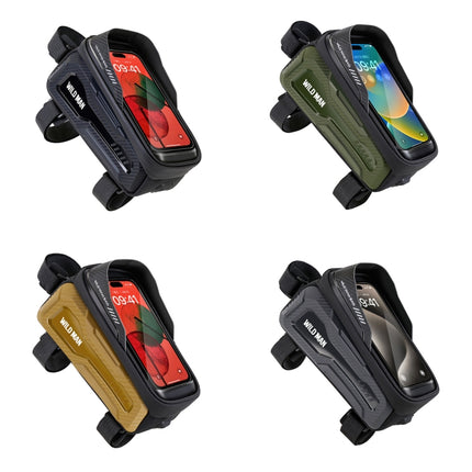 WILD MAN M20 Outdoor Cycling Bicycle Phone Touch Screen Waterproof Front Beam Bag - DealBuddy
