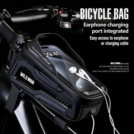 WILD MAN M20 Outdoor Cycling Bicycle Phone Touch Screen Waterproof Front Beam Bag - DealBuddy