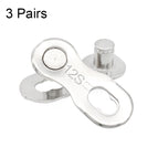 3 Pairs 12 Speed (Silver)