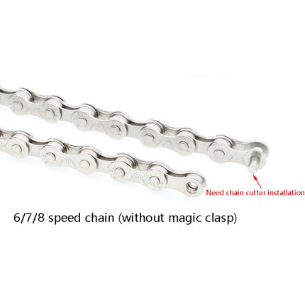 Mountain Road Bike Chain Electroplating Chain, Specification: