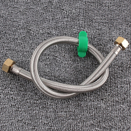 304 Stainless Steel Metal Knitting Hose Toilet Water Heater Hot And Cold Water High Pressure Pipe 4/8 Inch DN15 Connecting Pipe, 30cm Steel Hat, 40cm Steel Hat, 50cm Steel Hat, 60cm Steel Hat, 70cm Steel Hat, 80cm Steel Hat, 1m Steel Hat, 1.2m Steel Ha... - DealBuddy
