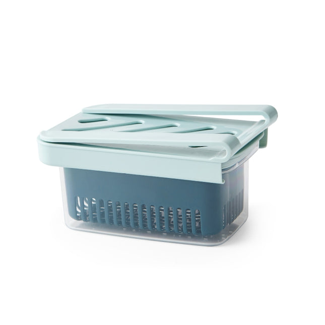 TM20004 Refrigerator Fresh-Keeping Drain Box Kitchen Transparent Storage Box