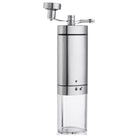 Household Stainless Steel Hand-Cranked Coffee Machine Grinder, Transparent Model, Stainless Steel Model - DealBuddy