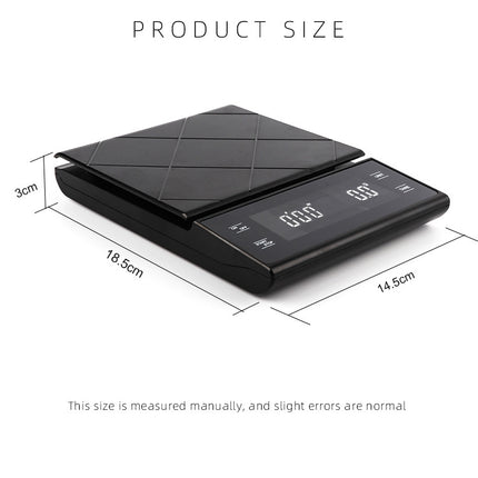 Household Kitchen Scale Hand-Made Coffee Electronic Scale With Timer