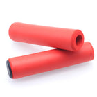 4 Pairs Mountain Folding Bicycle Silicone Foaming Sponge Handle Cover Rubber Shock Absorbing Anti-Slip Handle Set