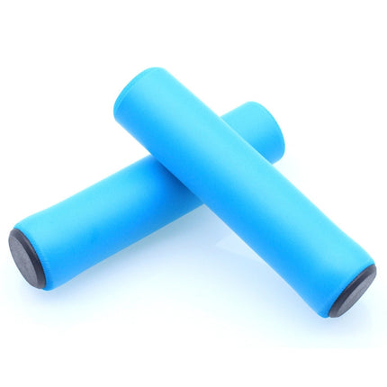 4 Pairs Mountain Folding Bicycle Silicone Foaming Sponge Handle Cover Rubber Shock Absorbing Anti-Slip Handle Set, 418, 408 - DealBuddy