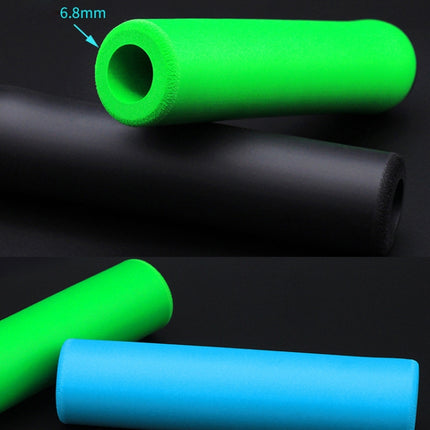 4 Pairs Mountain Folding Bicycle Silicone Foaming Sponge Handle Cover Rubber Shock Absorbing Anti-Slip Handle Set, 418, 408 - DealBuddy