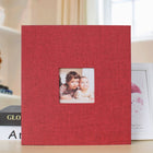 10 Inch 20 Pages/40P Cloth Photo Album Self-Adhesive DIY Laminated Photo Album