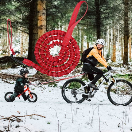 ZXCQYS-L Bicycle Tow Rope Mountain Bike Parent-Child Pull Rope Portable Tow Rope - DealBuddy