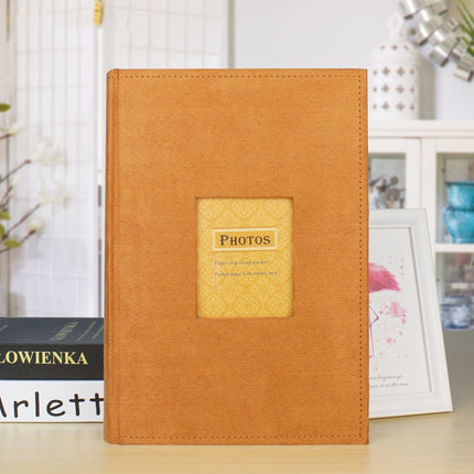 4R 6 Inch 300 Sheets Cloth Photo Album Retro Insert Photo Album Postcard Storage Photo Album