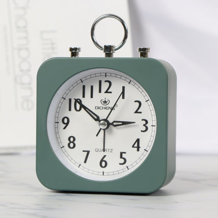 Lazy Silent Small Alarm Clock Office Home Desktop Clock