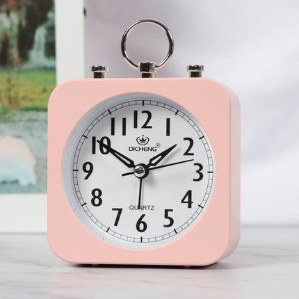 Lazy Silent Small Alarm Clock Office Home Desktop Clock