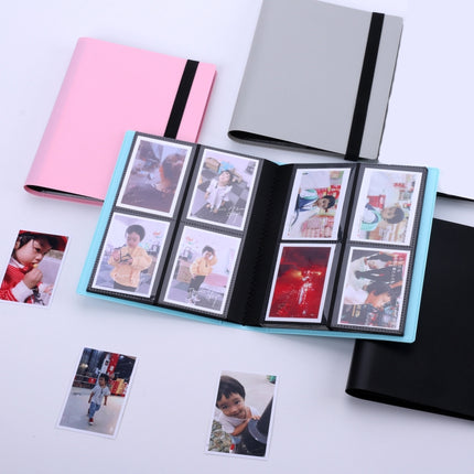 3 Inch Elastic Solid Color Photo Album Large Capacity Photo Star Card Storage Book, 3 Inch 160, 3 Inch 288 - DealBuddy