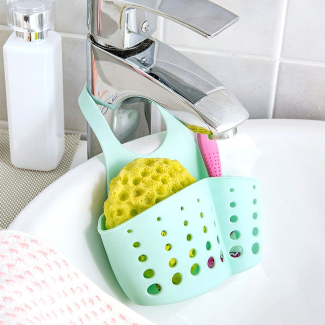 TM15008 Adjustable Snap-On Sink Storage Hanging Basket Kitchen Drain Hanging Bag