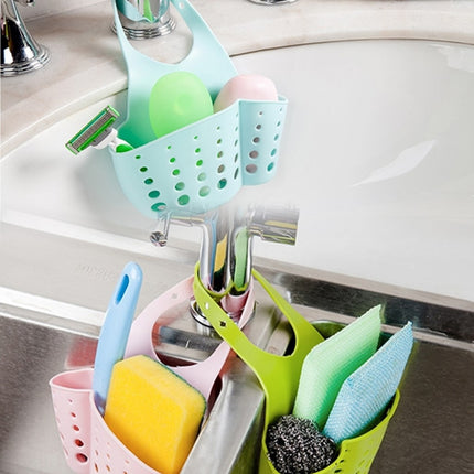 TM15008 Adjustable Snap-On Sink Storage Hanging Basket Kitchen Drain Hanging Bag