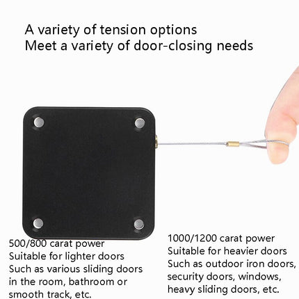 P093 Automatic Doorkeeper Telescher Door Closer Sliding Door Anti-Theft Box, Specification: