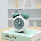 Bedroom Desktop Metal Digital Mechanical Alarm Clock Living Room Silent Clock With Night Light