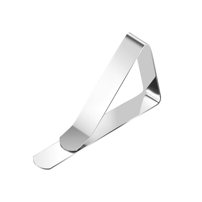 30 PCS Stainless Steel Tablecloth Clip Triangle Table Clamp Picnic Flexible Clip