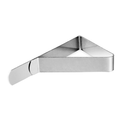 30 PCS Stainless Steel Tablecloth Clip Triangle Table Clamp Picnic Flexible Clip