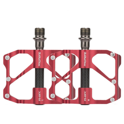 1 Pair PROMEND Bicycle Road Bike Mountain Bike 3 Palin Carbon Fiber Bearing Pedal, PD-M86C, PD-R87C - DealBuddy