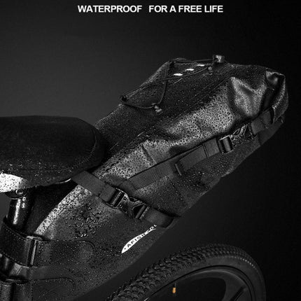 AFISHTOUR FB2040 13L Bicycle Big Tail Bag Big Large Capacity Long-Distance Cycling Saddle Bag - DealBuddy