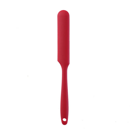 Long Silicone Spatula Butter Cake Cream Scraper Baking Tool, Pink, Red, Orange, Green, Blue, Yellow, Black - DealBuddy