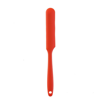 Long Silicone Spatula Butter Cake Cream Scraper Baking Tool, Pink, Red, Orange, Green, Blue, Yellow, Black - DealBuddy