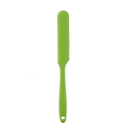 Long Silicone Spatula Butter Cake Cream Scraper Baking Tool, Pink, Red, Orange, Green, Blue, Yellow, Black - DealBuddy